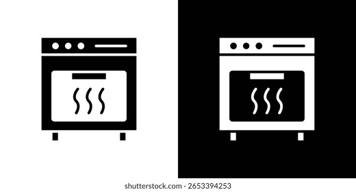 Ícone de forno Gráficos escalonáveis por vetor