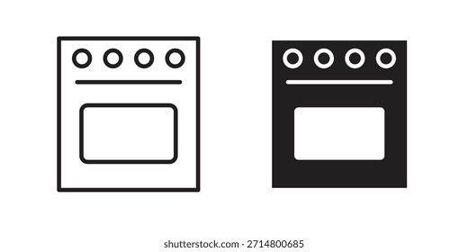 Ofen-Symbol, Vektorgrafik, Symbol, Logo-Illustrationen