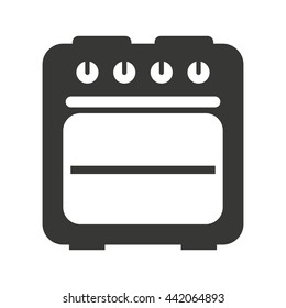 oven isolated icon design