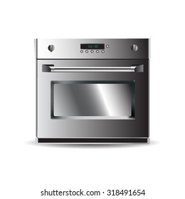 Oven Isolated on White