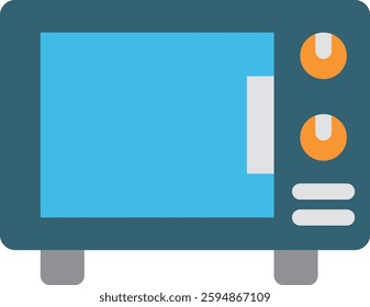 An oven is a kitchen appliance that uses heat for baking, roasting, and cooking food. It operates with electricity, gas, or wood, offering temperature control for precise cooking and baking.

