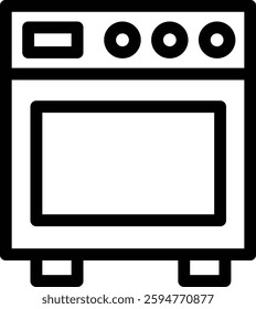 An oven is a kitchen appliance used for baking, roasting, and heating food. It operates using gas or electricity, providing controlled heat for cooking various dishes efficiently and evenly.