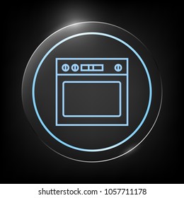Oven linear icon