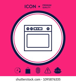 Oven linear icon