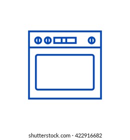 Oven linear icon.