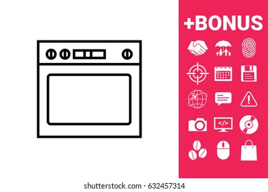 Oven linear icon