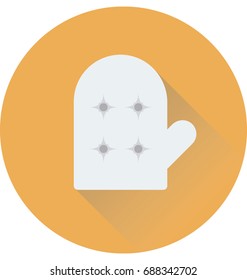 
Oven Mitt Vector Icon
