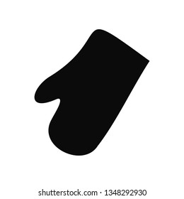Oven mitts icon