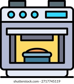 Ofen neue kreative Icon Design Vektor