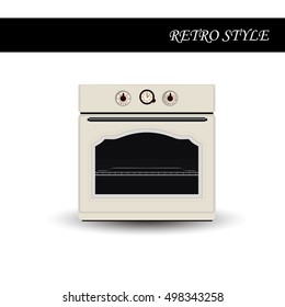 oven retro style