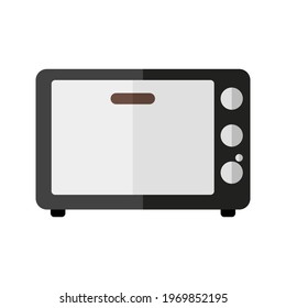 Oven vector color icon isolated on white background. Oven color icon for infographic, website or app.