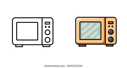 oven vector design illustration, oven icon, oven logo, good as sticker.