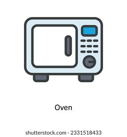 Vector de cuerdas   Rellenar ilustración de diseño de iconos de esquema. Símbolo de cocina y hogar sobre fondo blanco archivo EPS 10