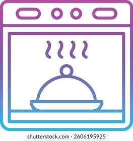 Oven vector icon. Can be used for printing, mobile and web applications.