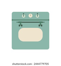 Oven vector icon. Microwave logo icon. Kitchen oven vector symbol. Electric oven vector icon. Homemade baking vector concept.