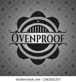 Ovenproof dark badge