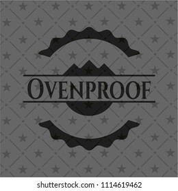Ovenproof dark emblem