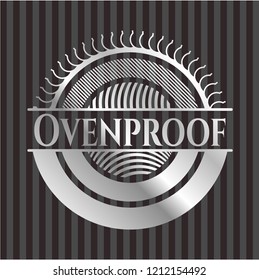 Ovenproof silver badge