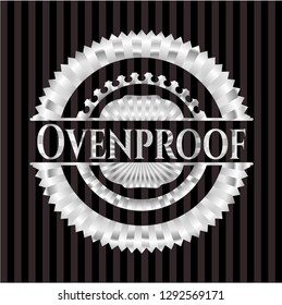 Ovenproof silver emblem