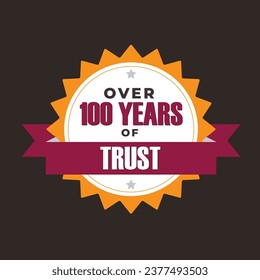 Over 100 Years of Trust Logo