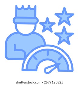Sobre el elemento de icono de confianza para el diseño y el Vector