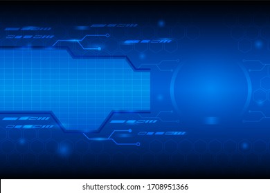 abstracto sobre fondo azul oscuro. ciencia, futurista, tecnología energética concepto de red mundial. vector, ilustración