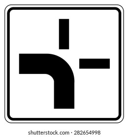 Over the main road vector Icon button