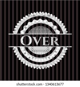 Over silver emblem