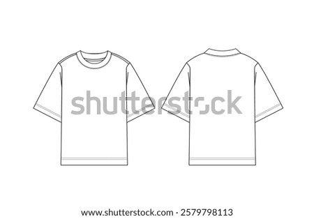 over size regular fit t shirt for men and women casual wear