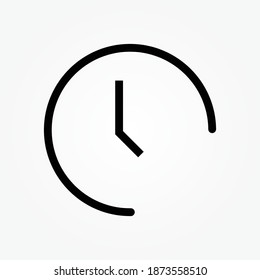 over time icon vector illustration