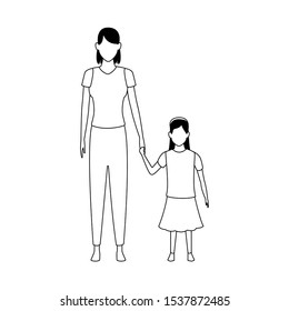 over white background, vector illustration