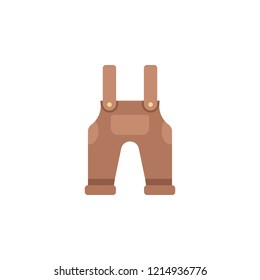 Overall color icon. Element of color clothes icon for mobile concept and web apps. Detailed Overall icon can be used for web and mobile