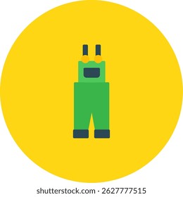 Overall Icon Symbol Art Sign