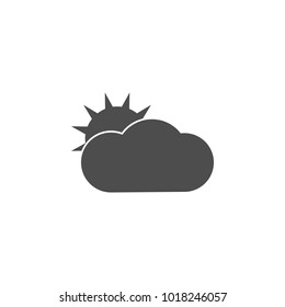 overcast icon. Elements of web icon. Premium quality graphic design icon. Signs and symbols collection icon for websites, web design, mobile app on white background