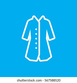 overcoat icon illustration isolated vector sign symbol