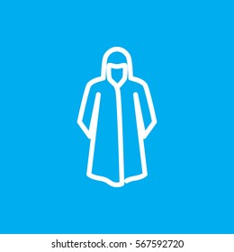overcoat icon illustration isolated vector sign symbol