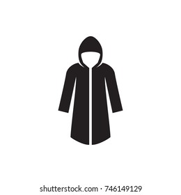 overcoat icon illustration isolated vector sign symbol