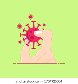 
Overcome the virus at hand