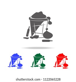 overcrowded urn icon. Elements of psychological disorder in multi colored icons. Premium quality graphic design icon. Simple icon for websites, web design, mobile app on white background