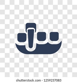 Overdenture icon. Trendy Overdenture logo concept on transparent background from Dentist collection
