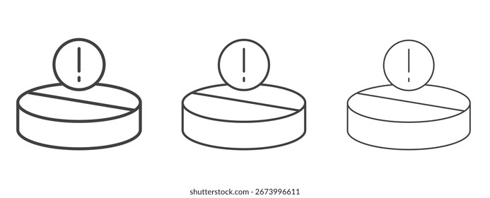 Overdose icon design, suitable for web, infographics, interface and apps.