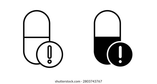 Overdose icon vector design illustrations.