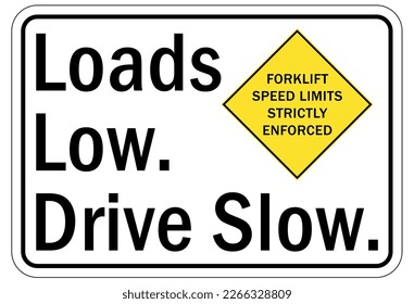 Overhead crane hazard sign and labels