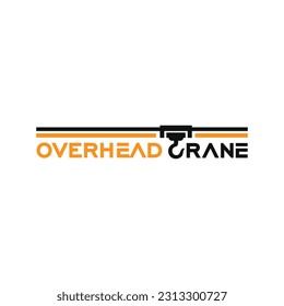 OVERHEAD CRANE logo icon vector template.eps