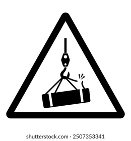Señal De Símbolo De Alzamiento Superior, Ilustración vectorial, Aislado En El Fondo Blanco Label.EPS10