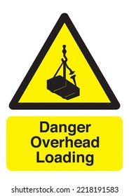 OVERHEAD LOADING SAFETY SIGN DESIGN