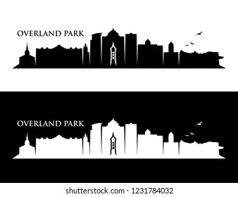 Overland Park skyline - Kansas, United States of America, USA - vector illustration