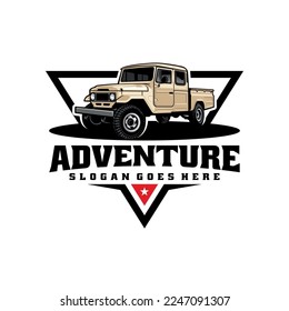 overland SUV 4x4 truck logo