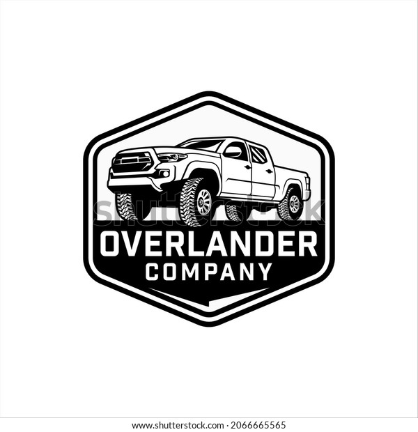 Overland vehicle with\
masculine design\
style