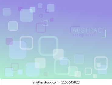 overlap abstract background curved corner rectangle vector illustration